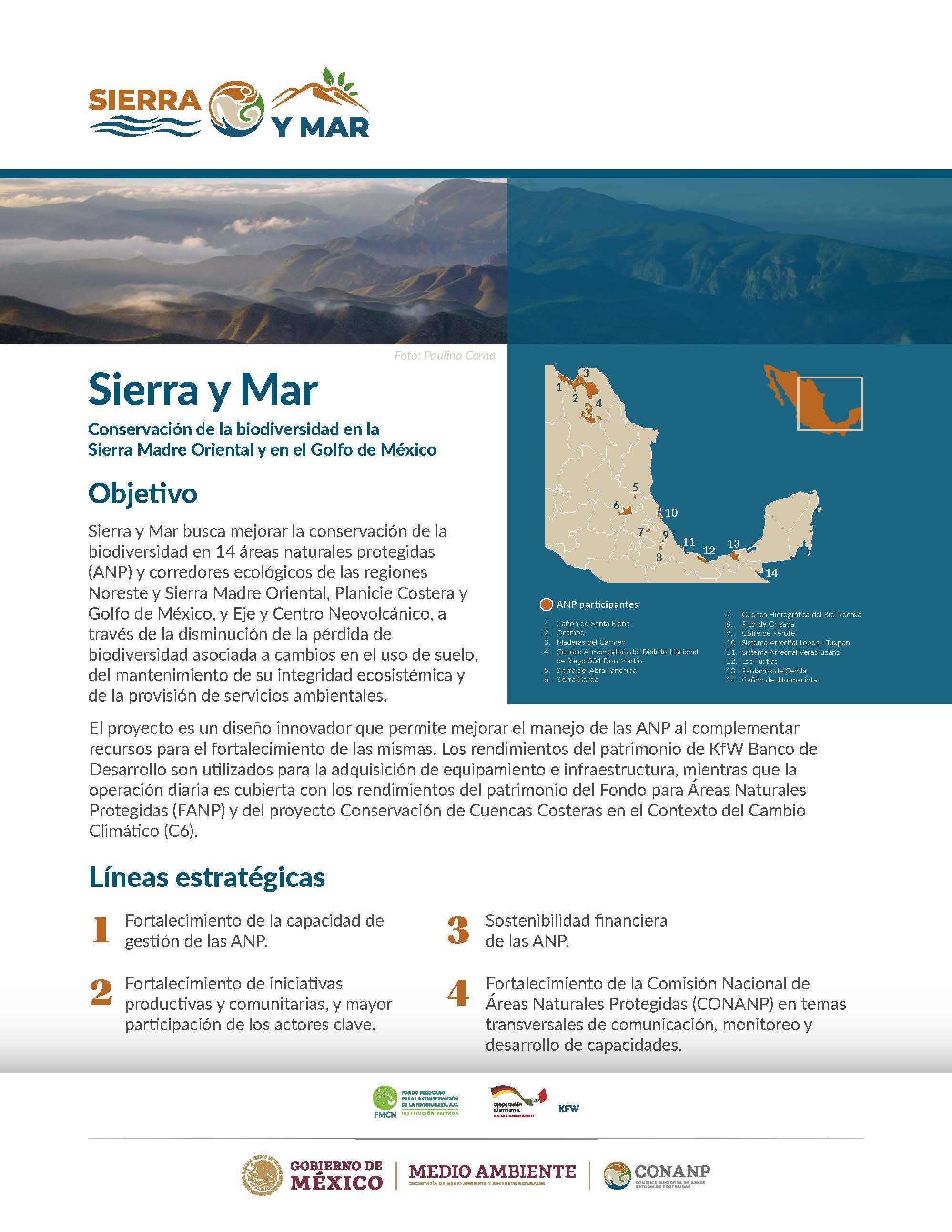 Factsheet Sierra y Mar