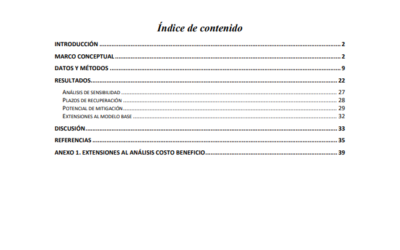 Análisis económico para la transición a sistemas de producción ganadera regenerativa de bovinos en Chiapas, Chihuahua, Jalisco y Veracruz